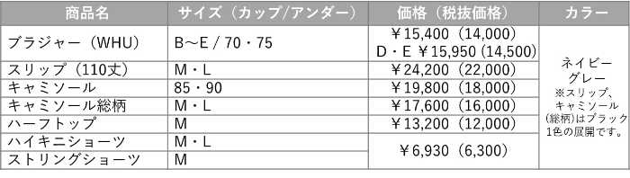 フロラーレ バイ トリンプの新作⑦