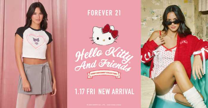 FOREVER 21のサンリオスプリングコレクション①