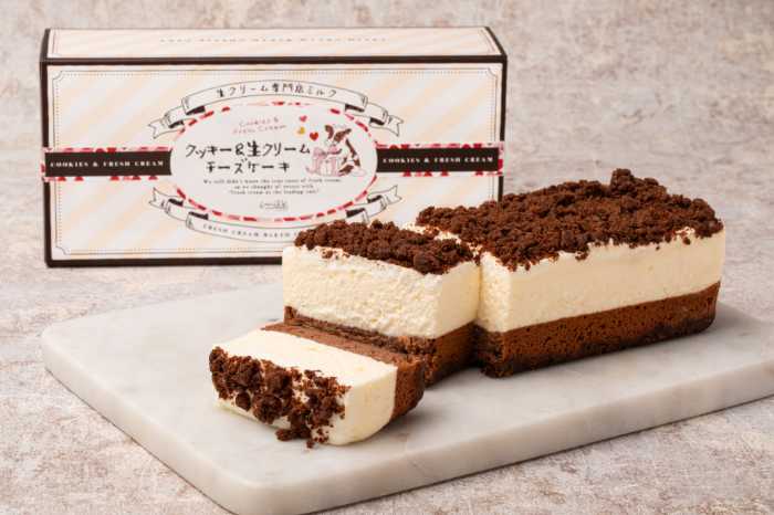 ミルクの究極の生クリームチーズケーキ⑦