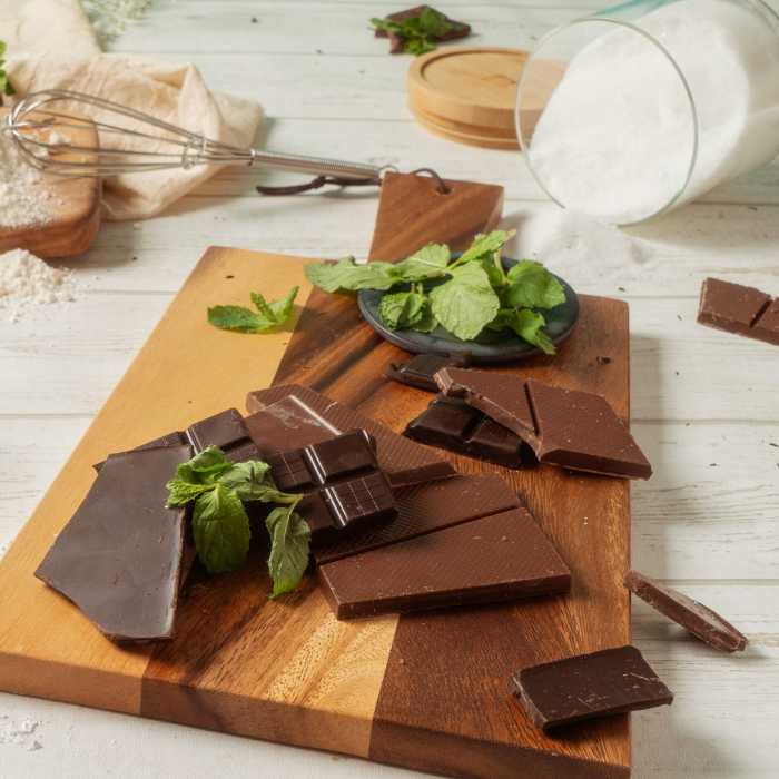 This is CHIFFON CAKE.のチョコミントシフォン③