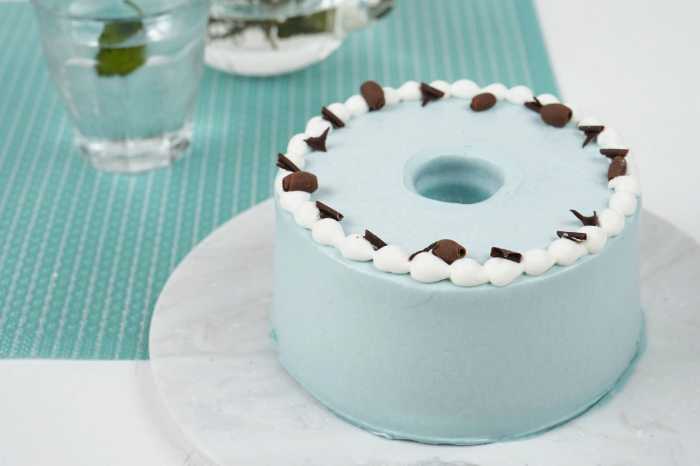 This is CHIFFON CAKE.のチョコミントシフォン②