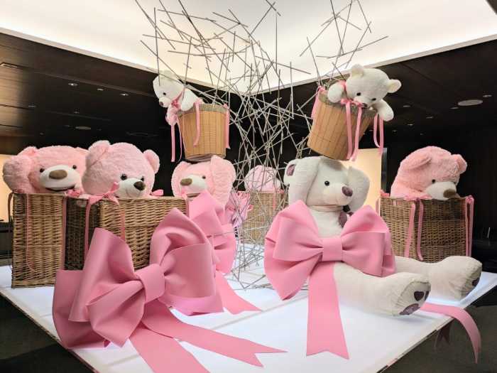 ANAクラウンプラザホテル大阪のピンクアフタヌーンティー ストロベリー①