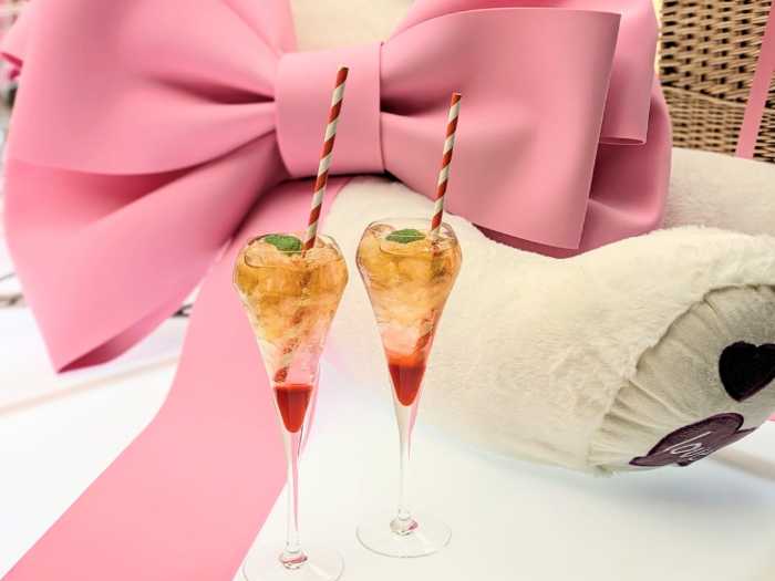 ANAクラウンプラザホテル大阪のピンクアフタヌーンティー ストロベリー③