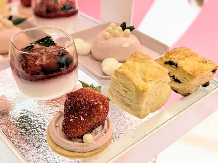ANAクラウンプラザホテル大阪のピンクアフタヌーンティー ストロベリー⑦