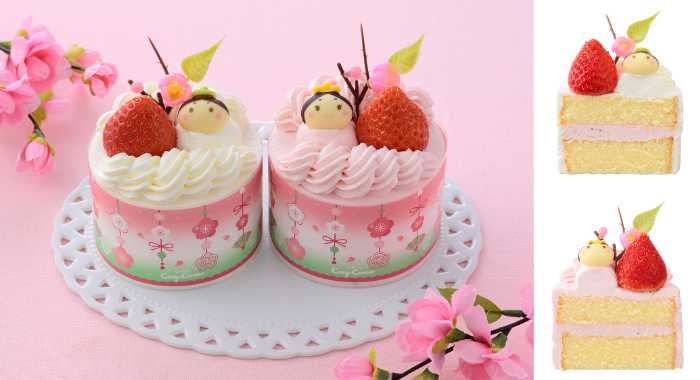 銀座コージーコーナーのひなまつりケーキ⑦