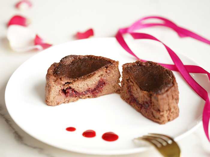 小麦の奴隷のとろ生チョコバスクチーズケーキ①