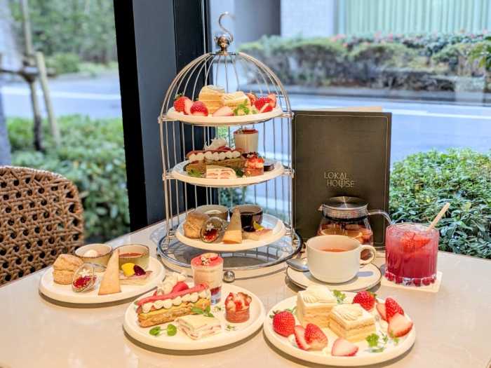 voco大阪セントラルのストロベリー アフタヌーンティー①