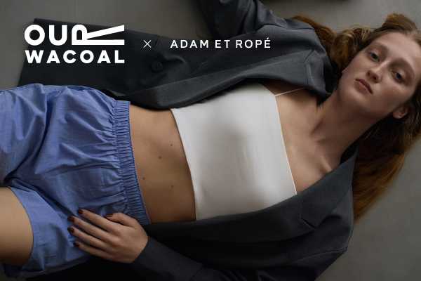OUR WACOAL×ADAM ET ROPÉのカップインウエア①