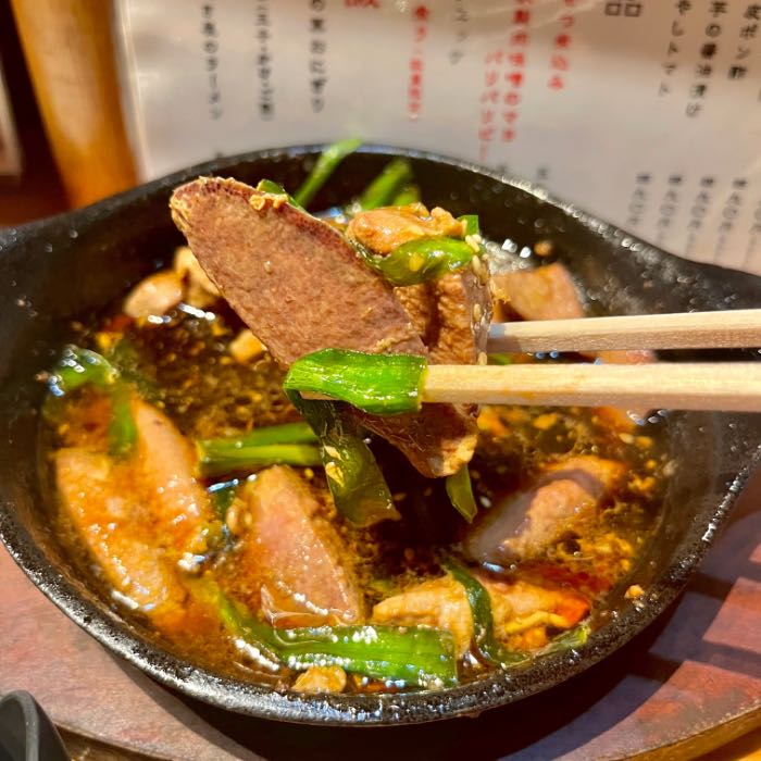 ふじ屋のレバにら2