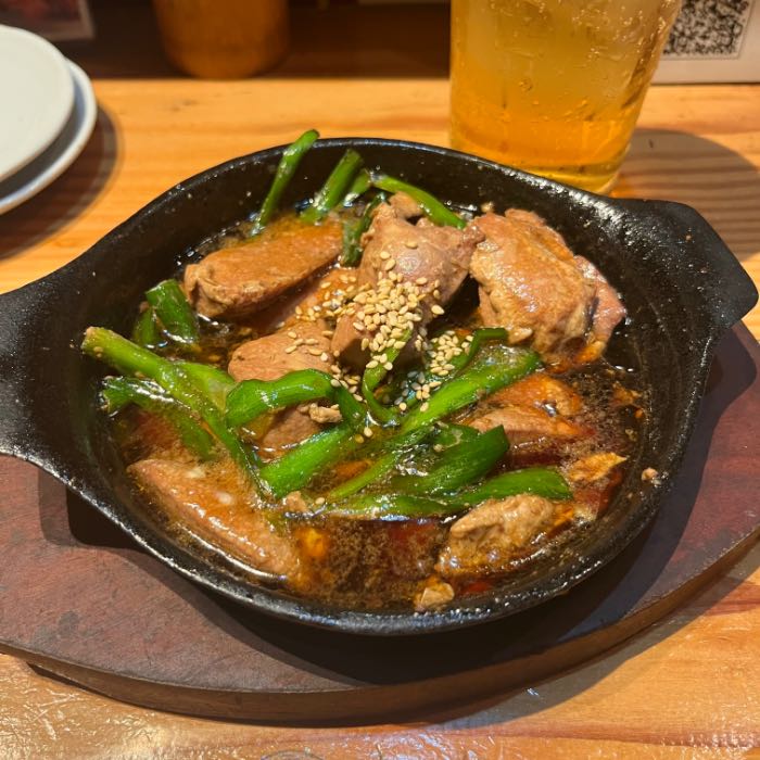 ふじ屋のレバにら