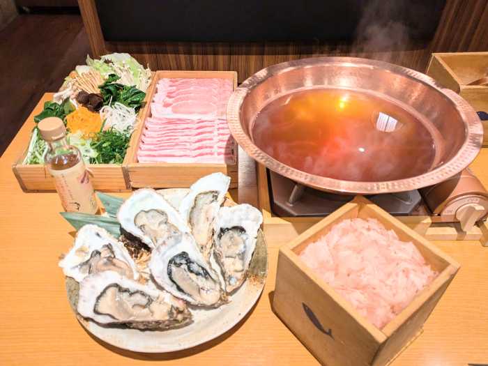 おかかの出汁しゃぶ１