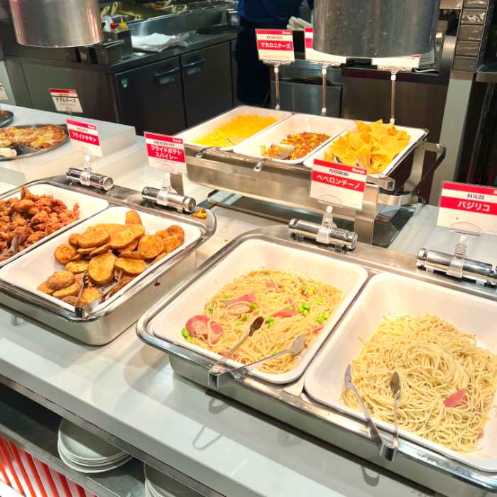 シェーキーズのサイドメニュー