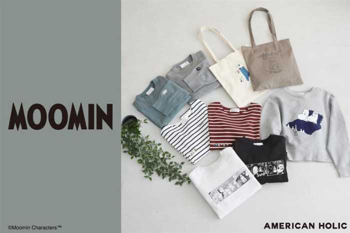 AMERICAN HOLICとムーミンのコラボアイテム①