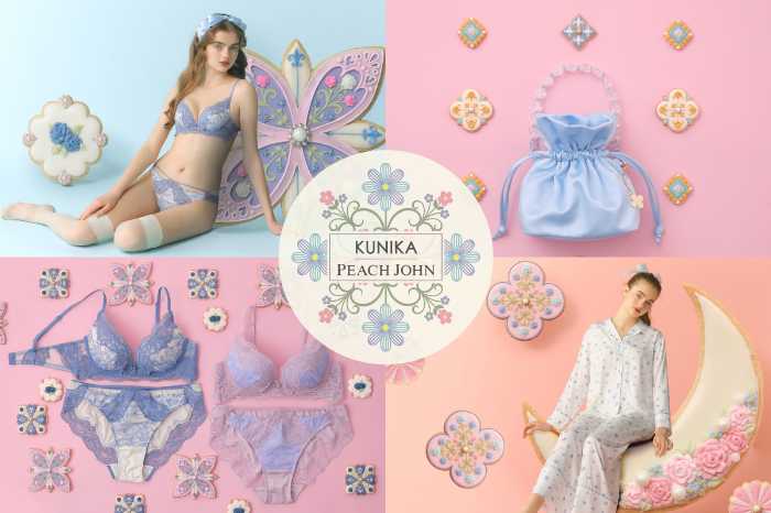 PEACH JOHNとKUNIKAのコラボコレクション①