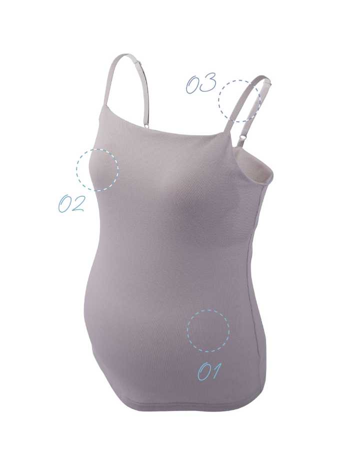 ワコールマタニティのAirスルーブラトップforママ⑤