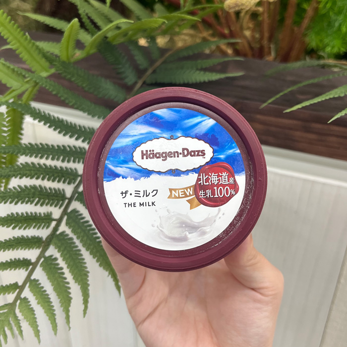 ハーゲンダッツのザ・ミルク③
