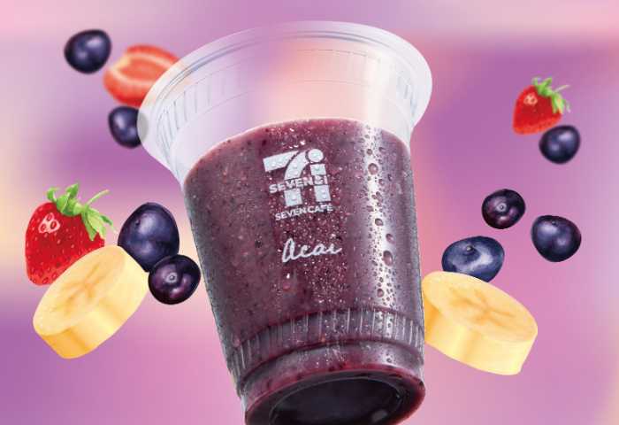 セブンイレブンのアサイーバナナスムージー①