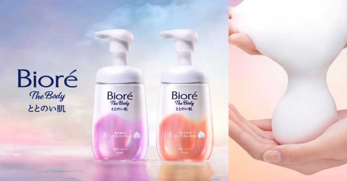 ビオレととのい肌のビジュアル①