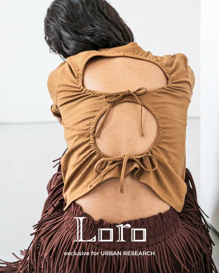 Loroとアーバンリサーチのコラボアイテム①
