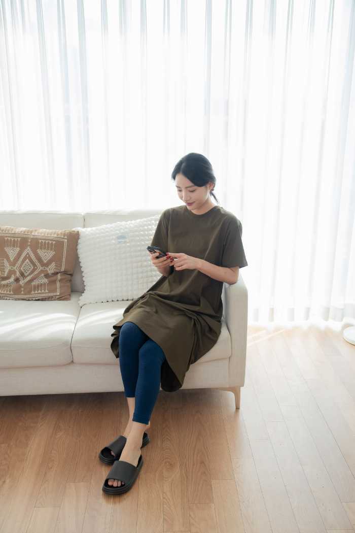 ラディアンヌの膝サポーター⑨