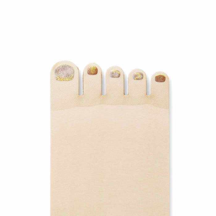 フラフィールの素肌風5本指ネイルソックス②