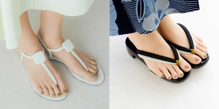 フラフィールの素肌風5本指ネイルソックス⑦