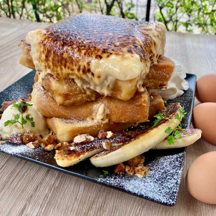 TAMAGOYAのTAMAGOYA4層焦がしフレンチトースト2