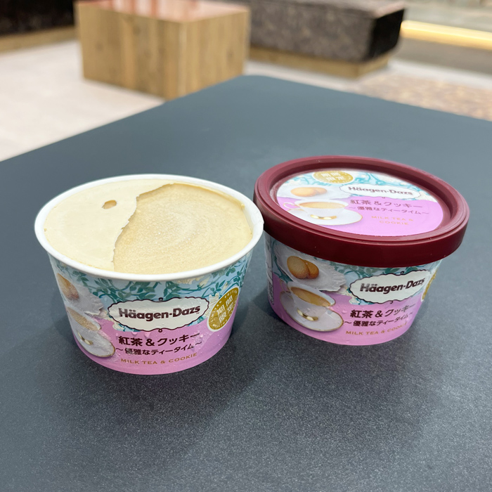 ハーゲンダッツの紅茶&クッキー～優雅なティータイム～③