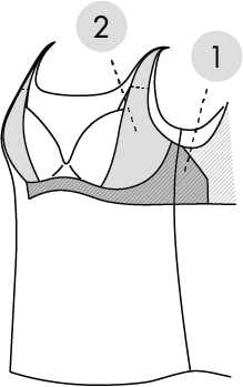 ワコールのブラトップ④