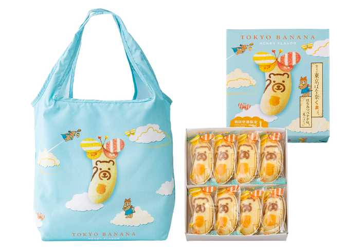 東京ばな奈くまッスのエコバッグセット②