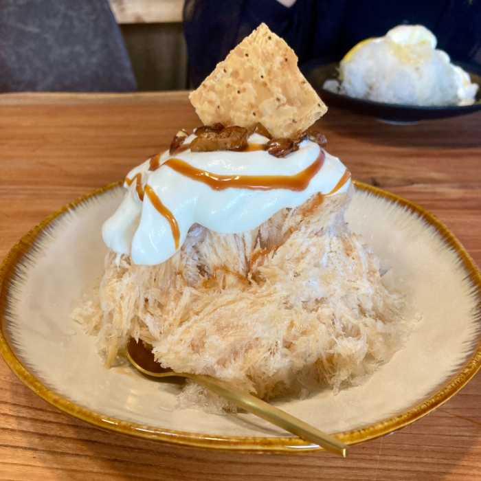 愉しみ処 華麗-はなれ-の林檎とナッツのキャラメルコンチェルト