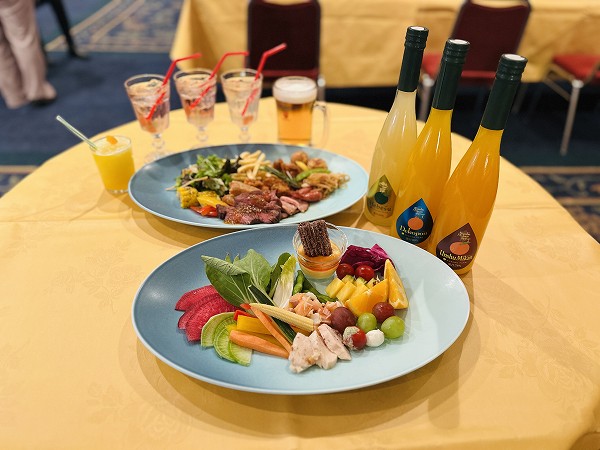 アゴーラ守口の世界グルメビアガーデンです。