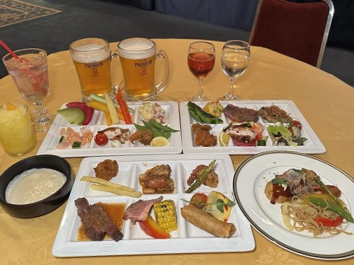 アゴーラ守口の世界グルメビアガーデンです。