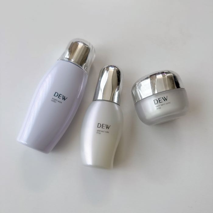 DEWのスキンケアアイテム