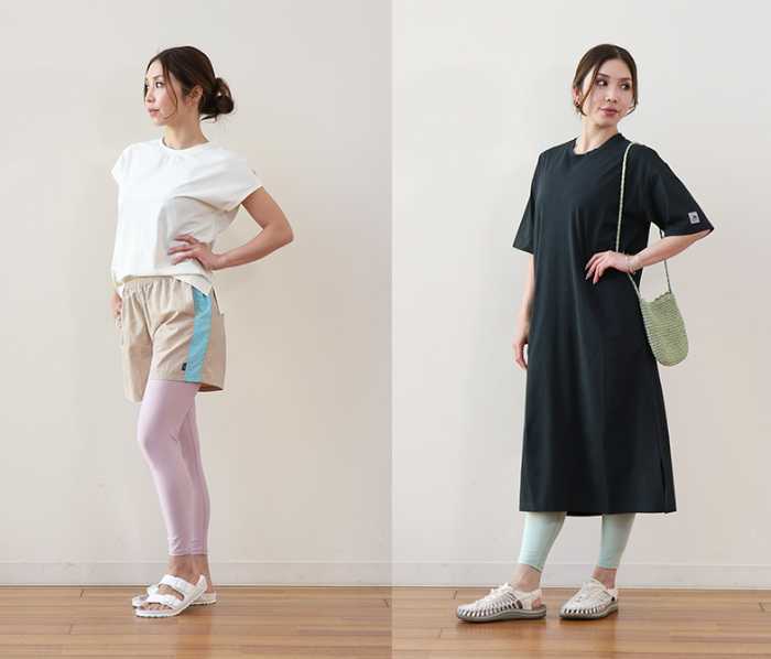 フットマークのレギンス2