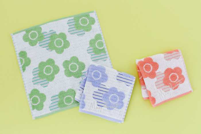 接触冷感シリーズのタオル③