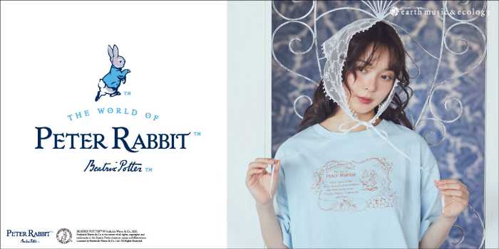 earth music&ecologyとピーターラビット™のコラボ①