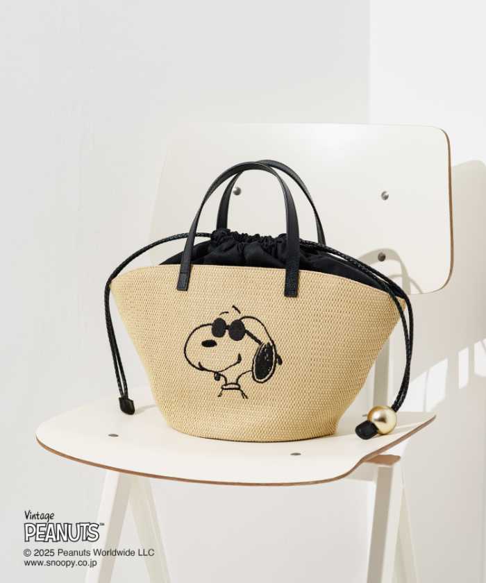 peanutsのカゴバック1