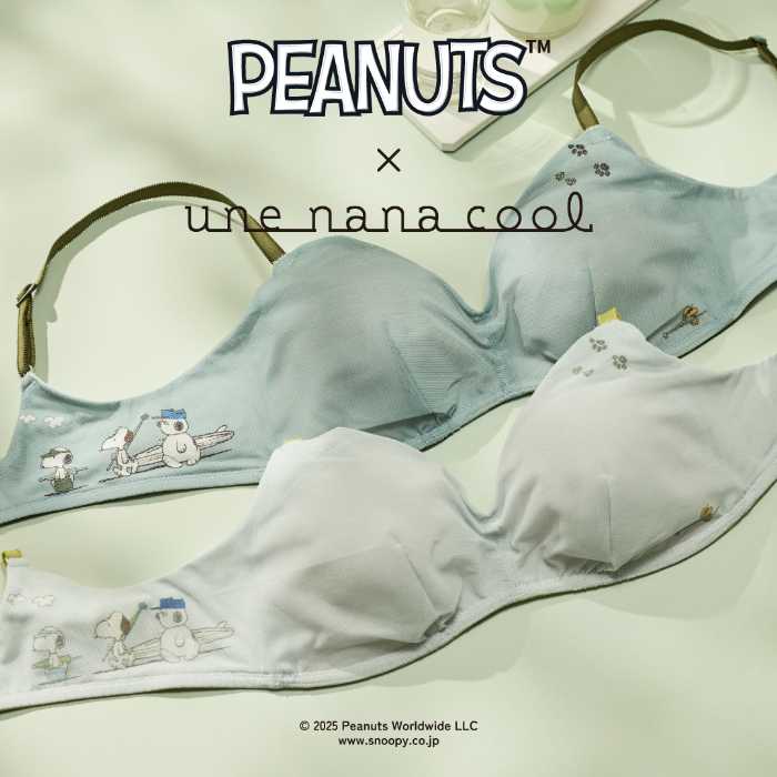 une nana coolとPEANUTSのコラボブラ