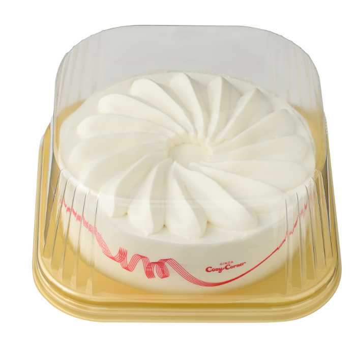 銀座コージーコーナーの小麦と卵と乳を使わないデコレーション⑧