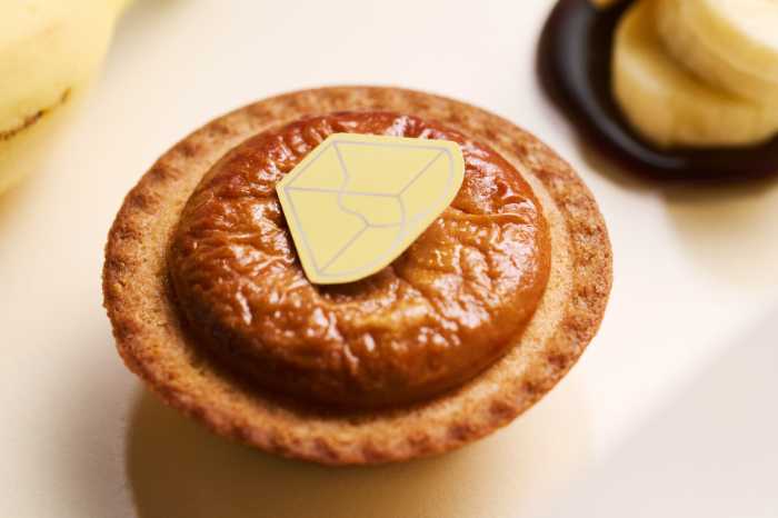 焼きたてタルトのチョコバナナチーズ④