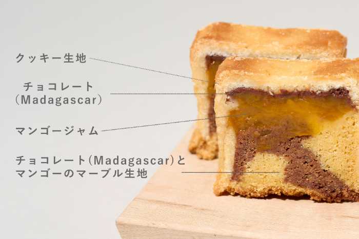 ミニマルのガトーショコラ ソフト 宮崎マンゴー②