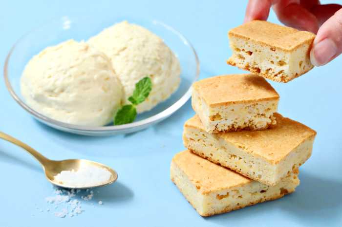 世にもおいしいブラウニーの塩バニラ②