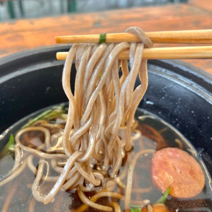 デリシャストーキョーの鴨そば3