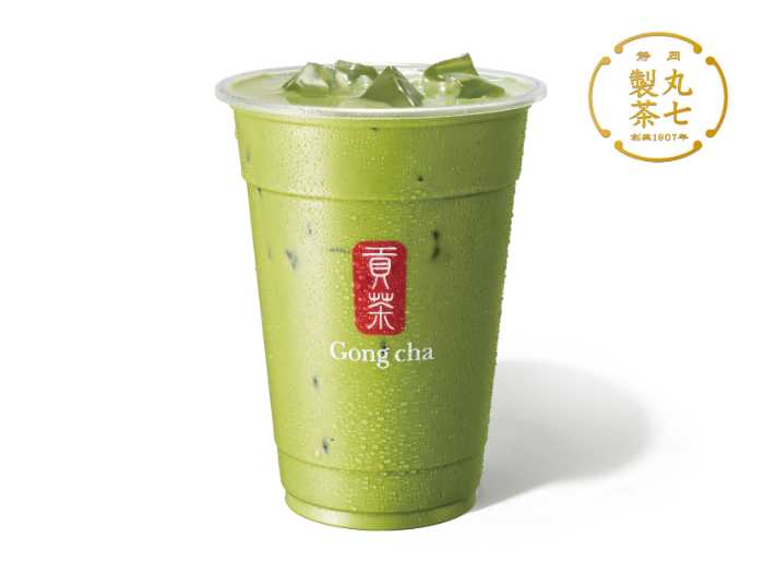 ゴンチャの一番摘み抹茶②