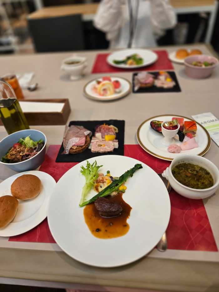 ランチコースのお料理