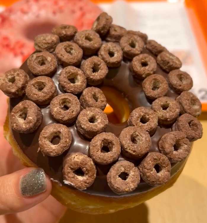 ランディーズドーナツのチョコレートループスレイズド