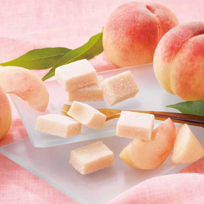 ロイズの白桃チョコレート①