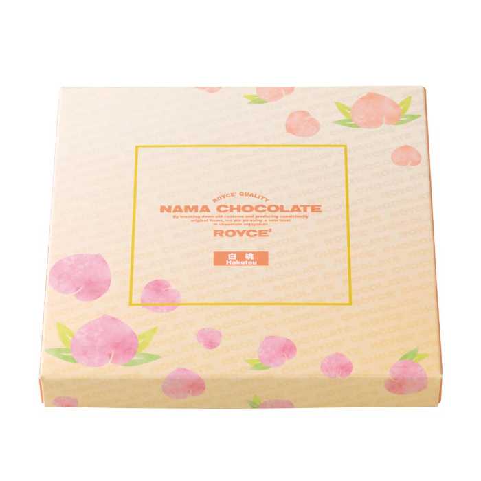 ロイズの白桃チョコレート②