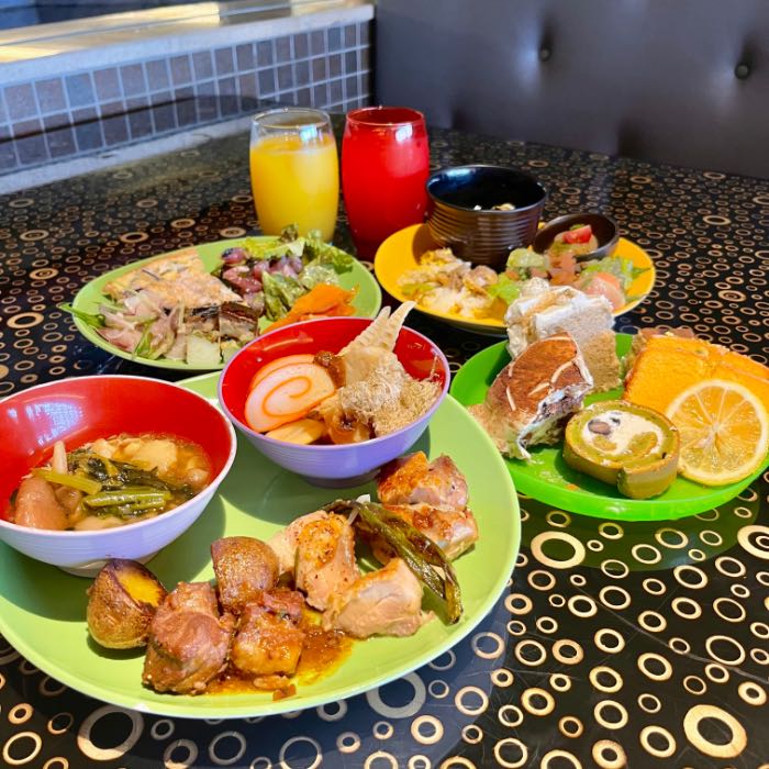 グランカフェの料理全体